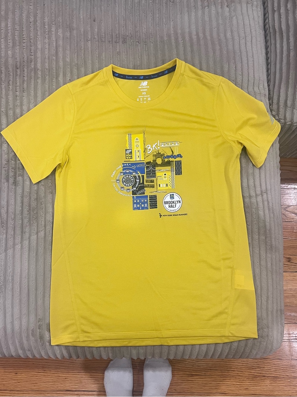 2026 brooklyn half marathon t-shirt New Balance Tee